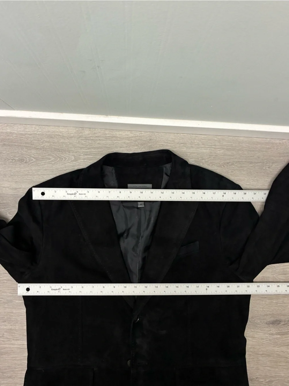 $2998 John Varvatos Collection Dunmore Suede Jacket EU 52 USA 42
